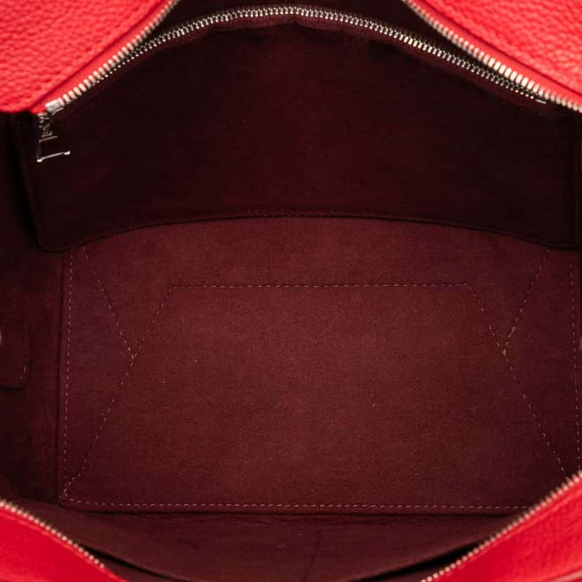 Louis Vuitton Calfskin Freedom Tote Red Leather Good condition - Model View