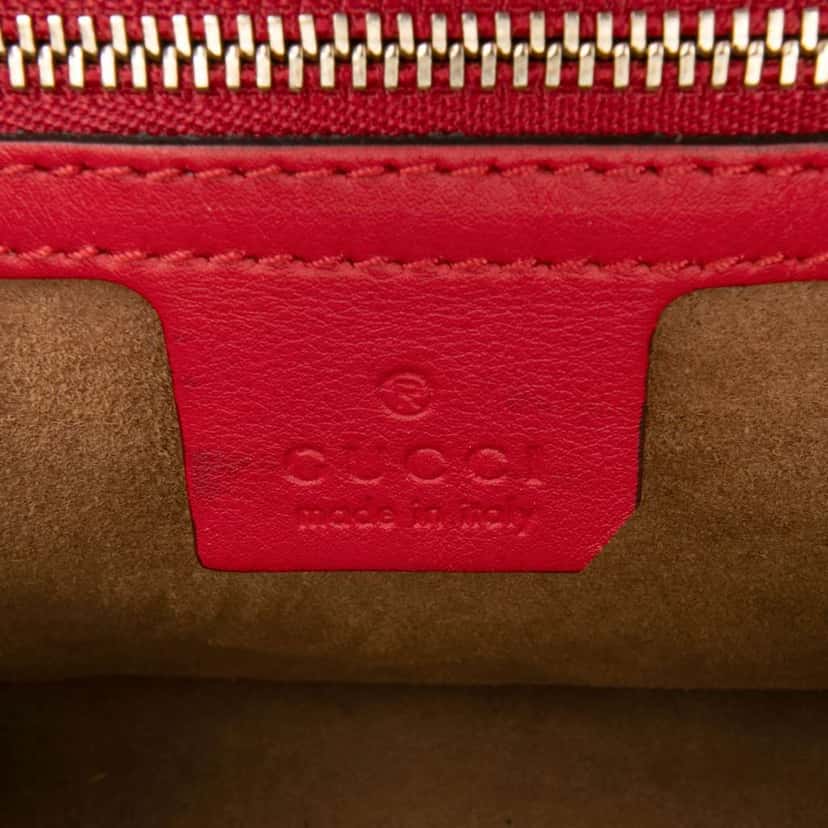 Gucci Medium Bicolor Leather Padlock Shoulder Bag Pink Leather Good condition - Box View