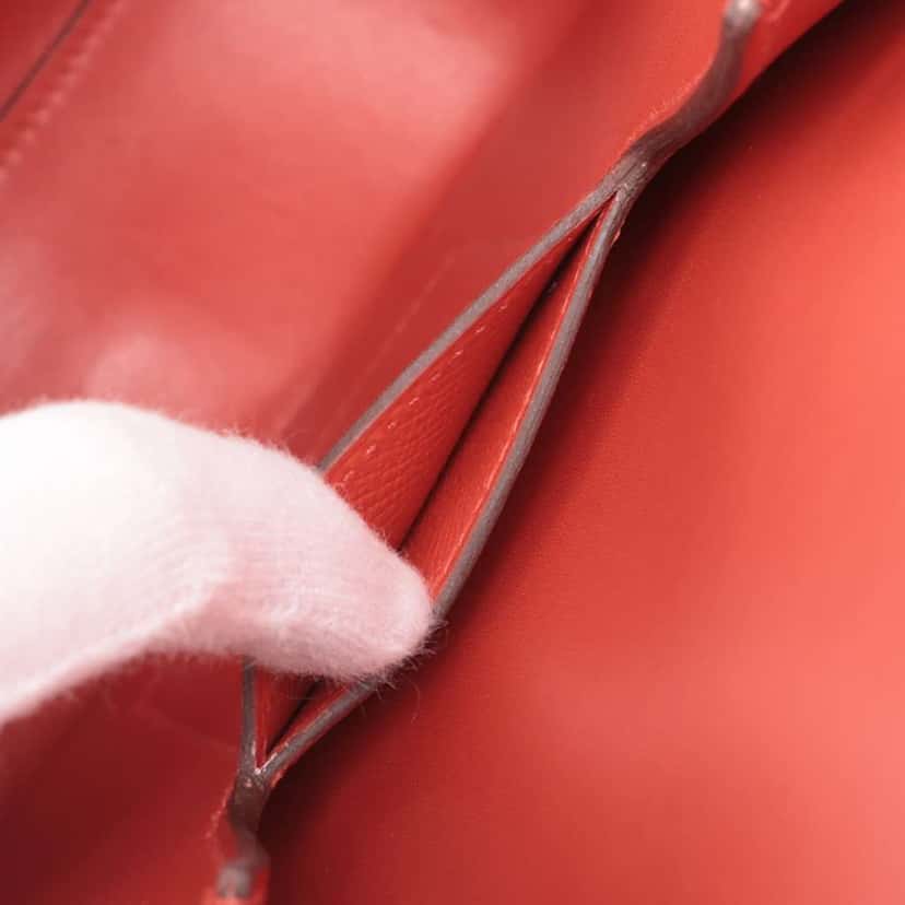 Hermès Mini Epsom Della Cavalleria Red Leather Good condition - Model View