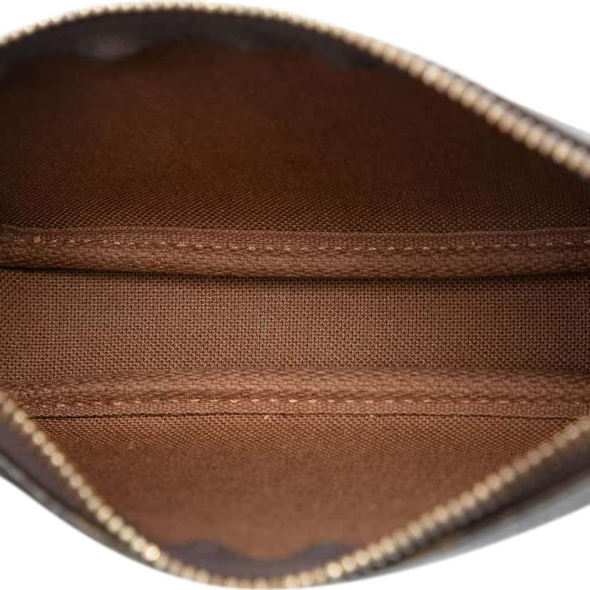 Louis Vuitton Monogram Mini Pochette Accessoires Brown Good condition - Model View