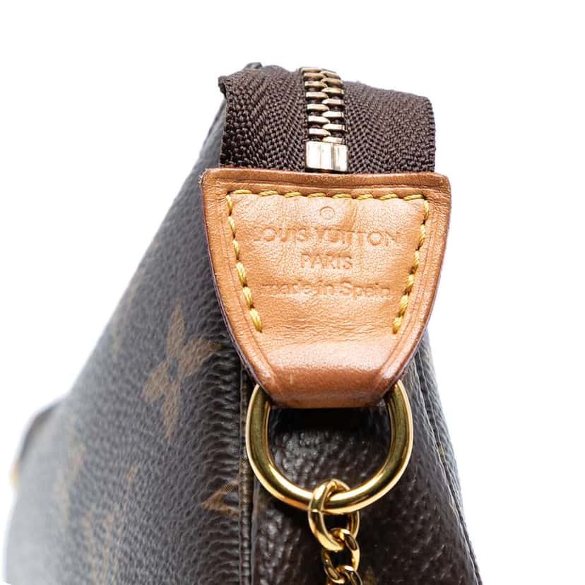 Louis Vuitton Monogram Mini Pochette Accessoires Brown Good condition - Box View
