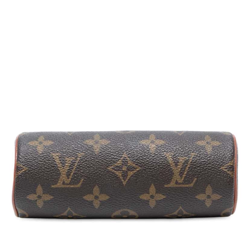 Louis Vuitton Monogram Papillon Pochette Brown Good condition - Inside View