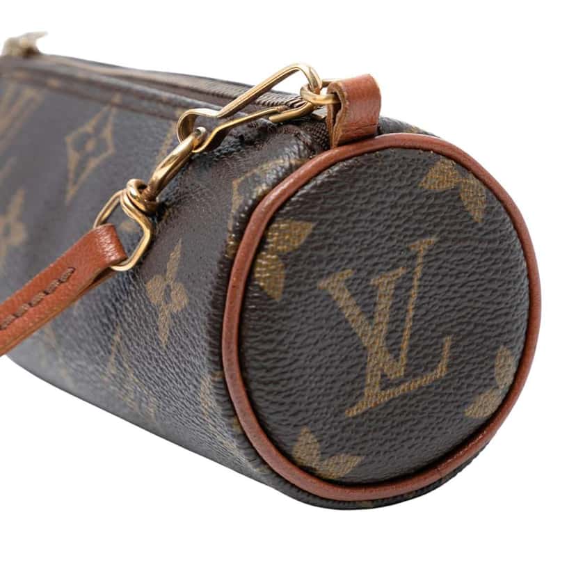 Louis Vuitton Monogram Papillon Pochette Brown Good condition - Box View