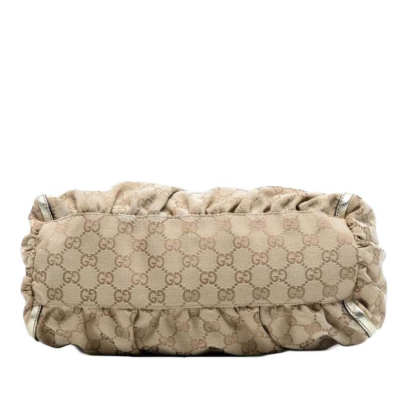 Gucci GG Canvas Abbey D Ring Handbag Brown Canvas Good condition - Inside View