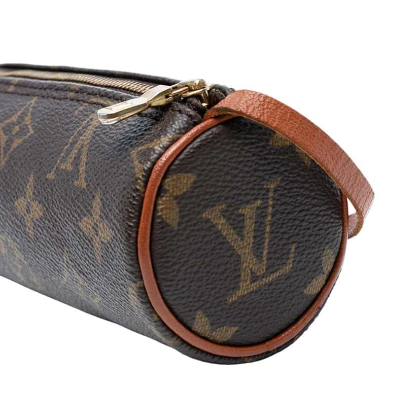 Louis Vuitton Monogram Papillon Pochette Brown Good condition - Box View