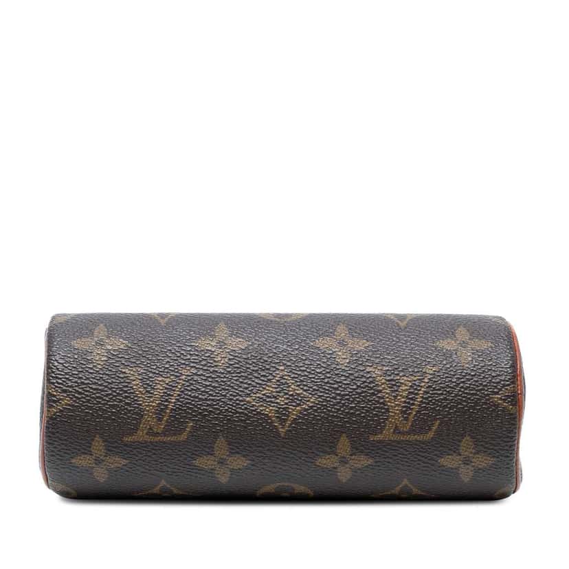 Louis Vuitton Monogram Papillon Pochette Brown Good condition - Inside View