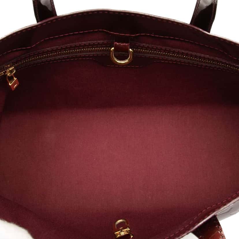 Louis Vuitton Monogram Vernis Wilshire PM Red Leather Fair condition - Model View