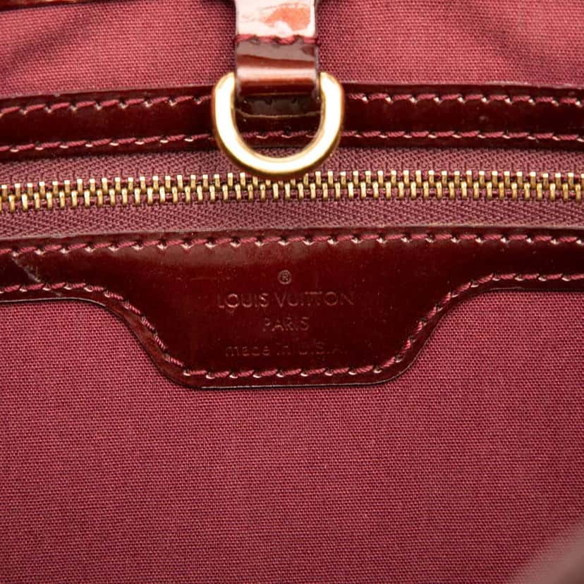 Louis Vuitton Monogram Vernis Wilshire PM Red Leather Fair condition - Box View