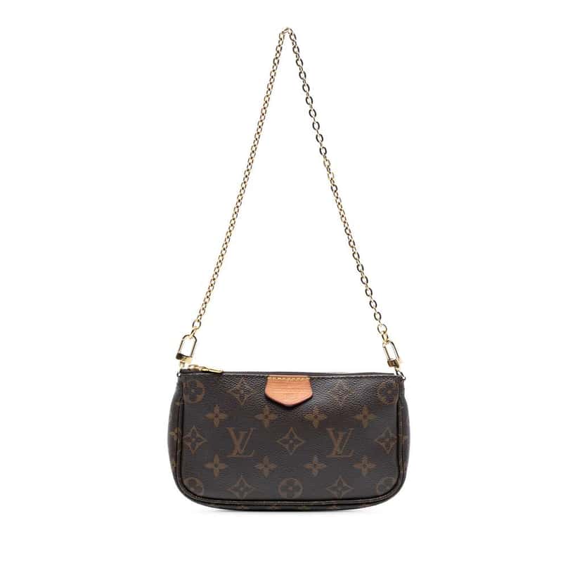 Louis Vuitton Monogram Multi Pochette Accessoires Brown Good condition - Model View