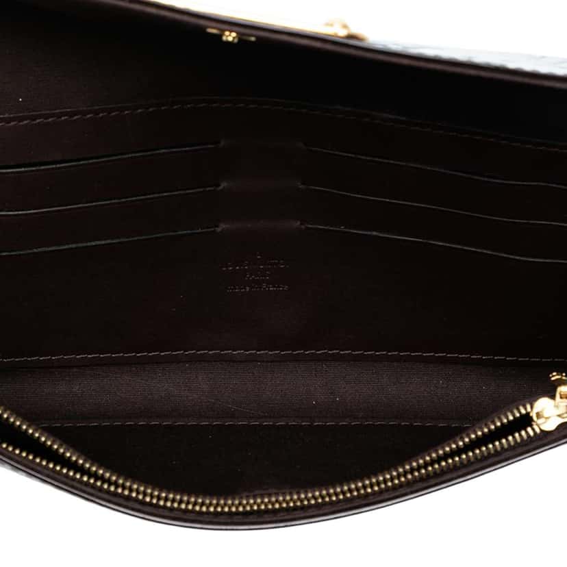 Louis Vuitton Monogram Vernis Sunset Boulevard Purple Leather Good condition - Model View