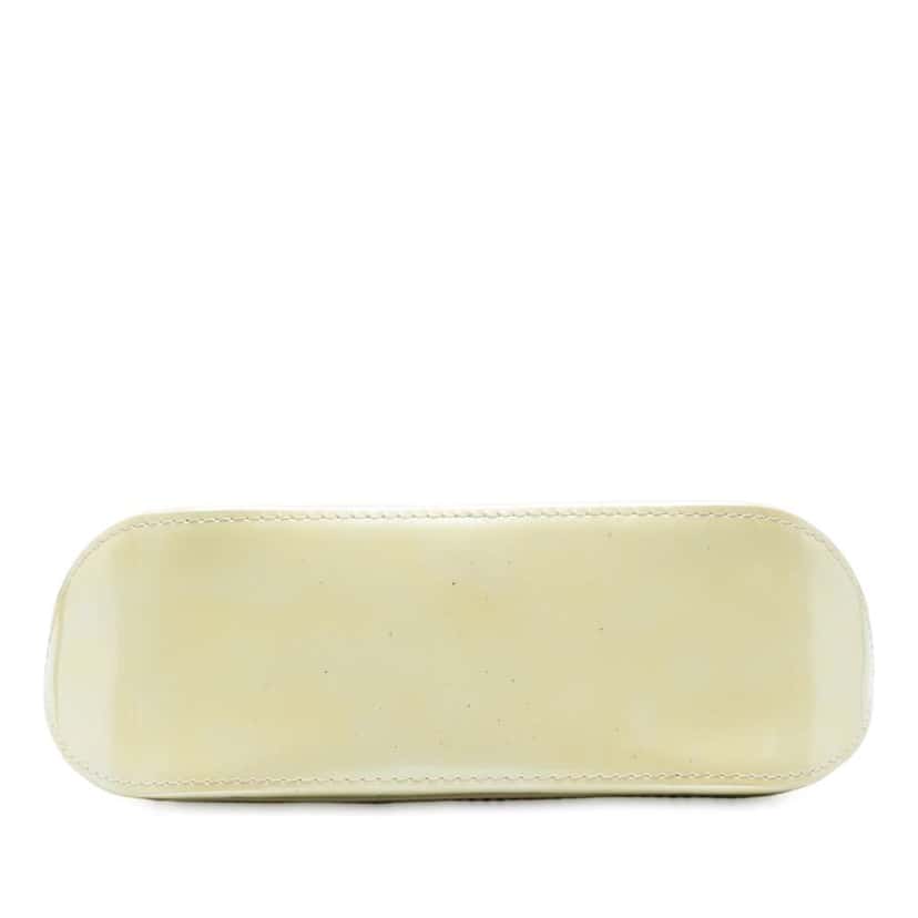 Louis Vuitton Monogram Vernis Minna Street White Leather Good condition - Inside View