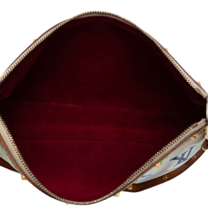 Louis Vuitton Monogram Multicolore Pochette Accessoires White Good condition - Model View
