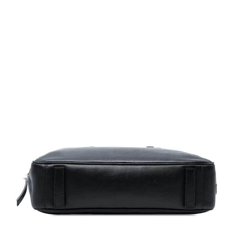 Prada Leather Business Bag Black Leather Good condition - Inside View