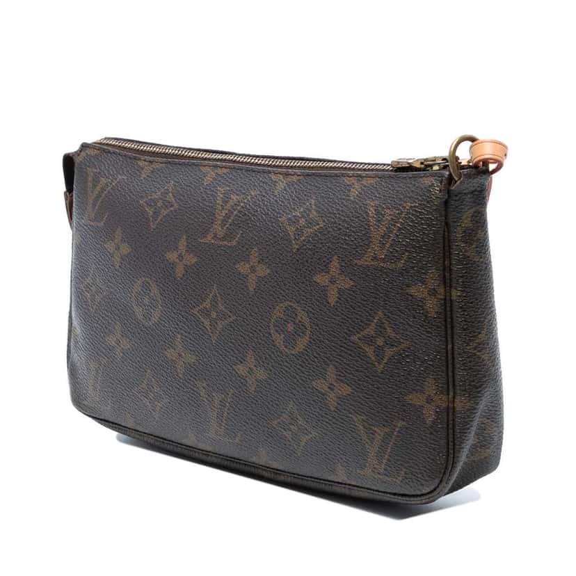 Louis Vuitton Monogram Pochette Accessoires Brown Good condition - Back View