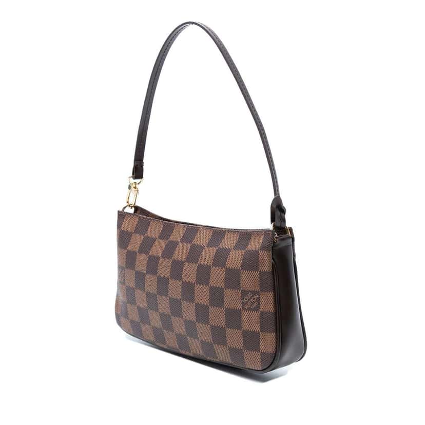 Louis Vuitton Damier Ebene Pochette Accessoires Brown Good condition - Back View