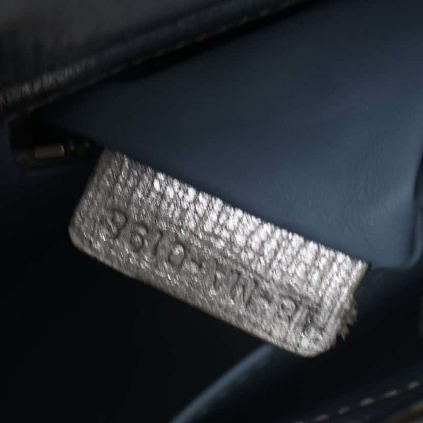 Dior Small Metallic Grained Calfskin Cannage My ABCDior Lady Dior Silver Leather Good condition - Box View