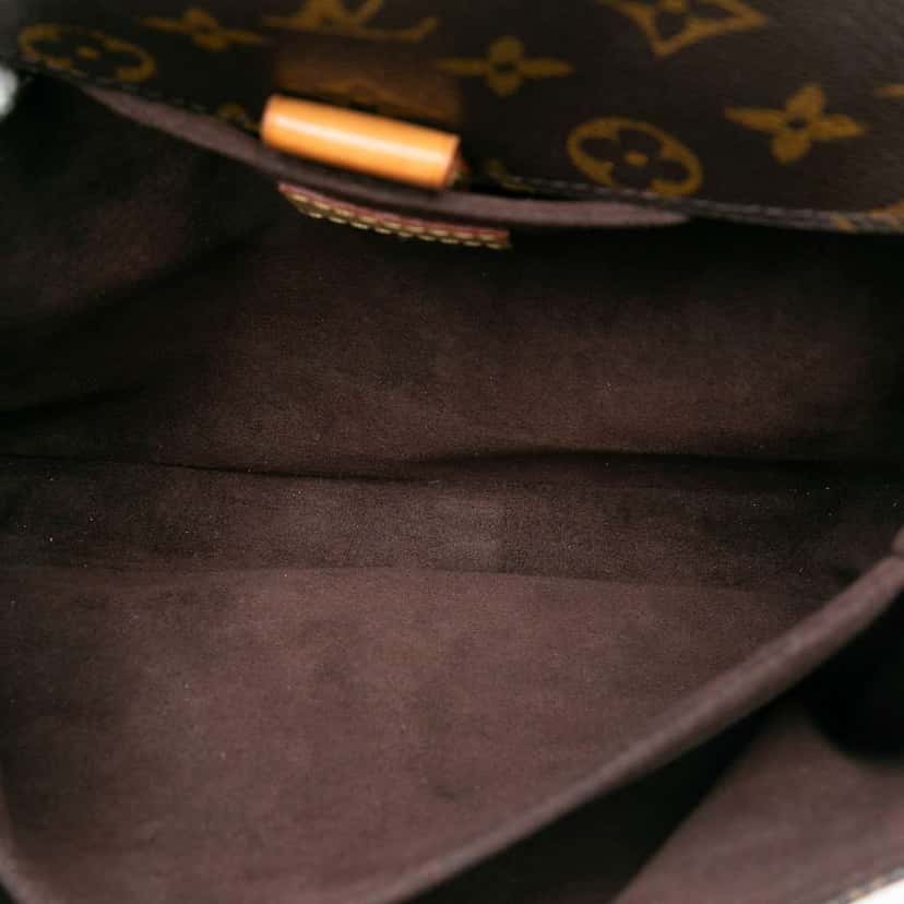 Louis Vuitton Monogram Pochette Metis Brown Good condition - Model View