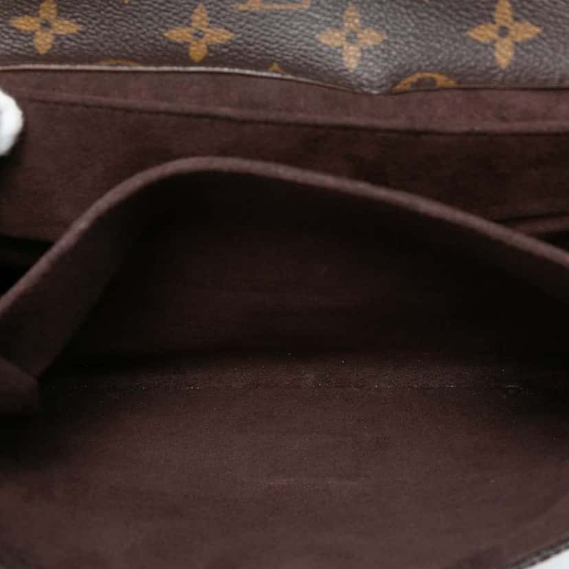 Louis Vuitton Monogram Pochette Metis Brown Good condition - Model View