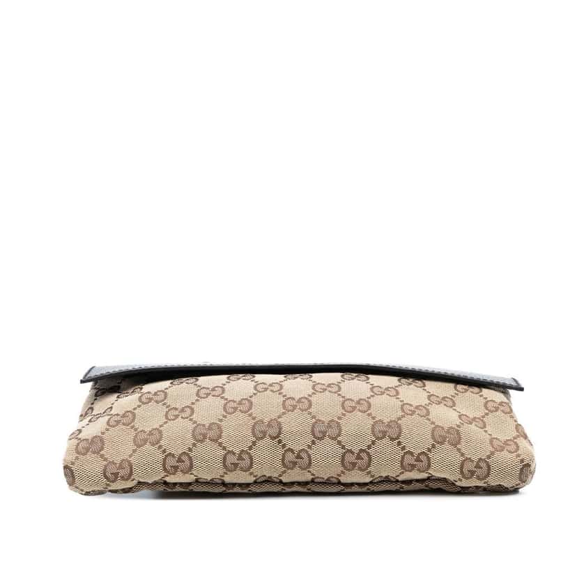 Gucci GG Canvas Web Crossbody Brown Canvas Good condition - Inside View