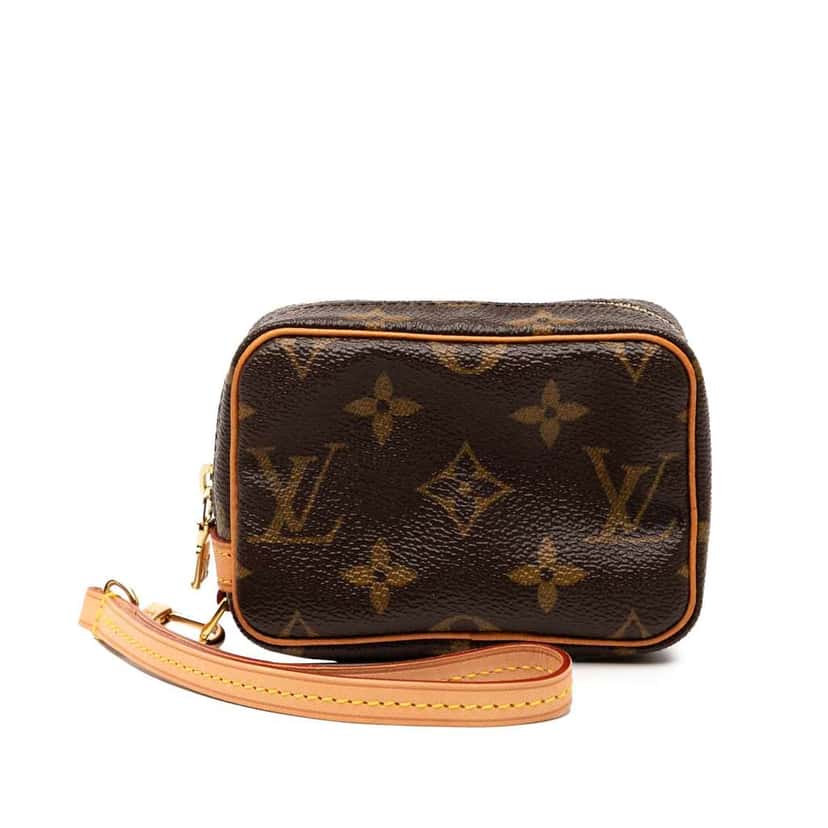 Louis Vuitton Monogram Trousse Wapity Brown Good condition - Front View