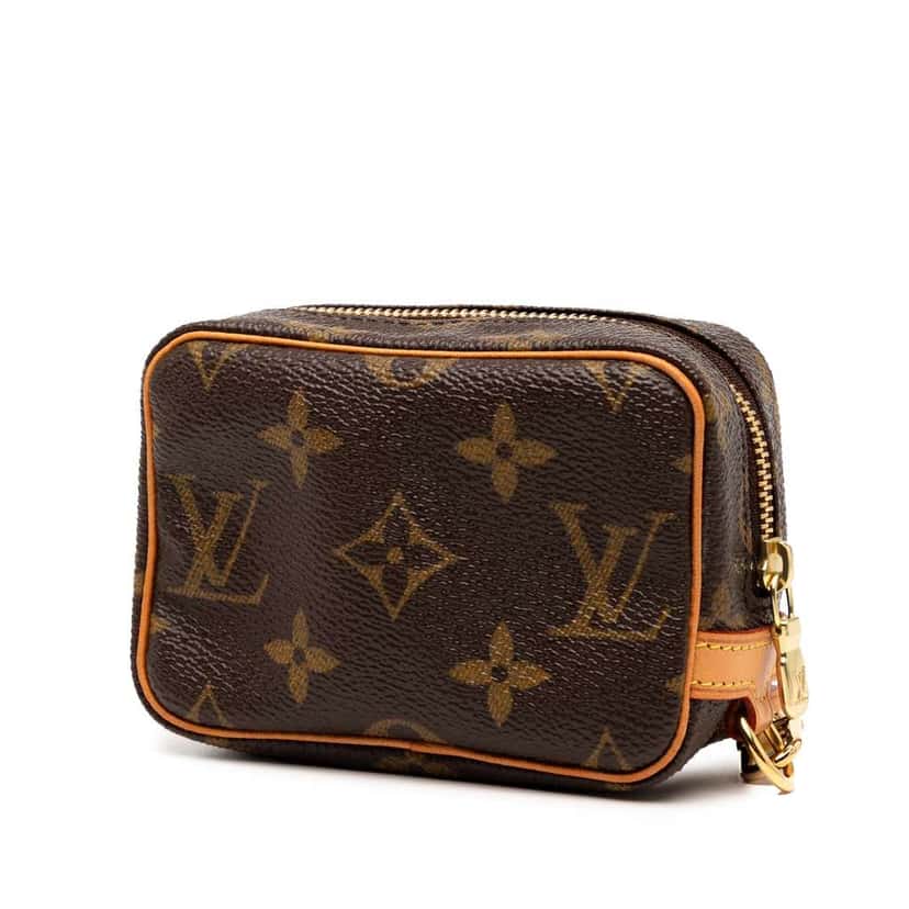 Louis Vuitton Monogram Trousse Wapity Brown Good condition - Back View