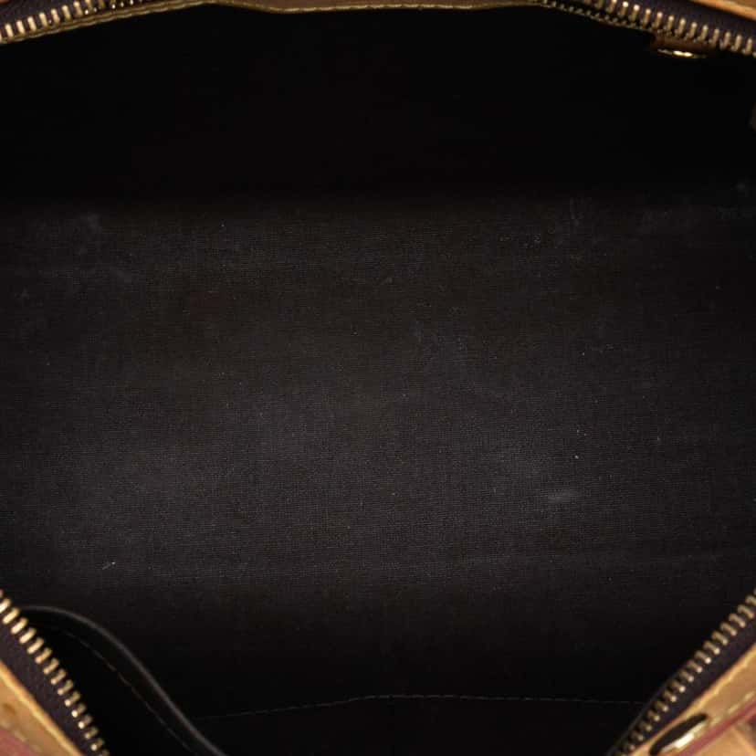 Louis Vuitton Monogram Vernis Brea PM Purple Leather Good condition - Model View