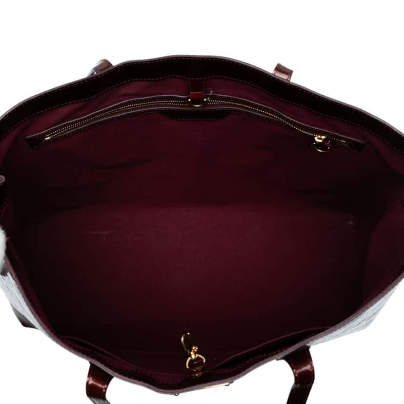 Louis Vuitton Monogram Vernis Wilshire GM Red Leather Good condition - Model View