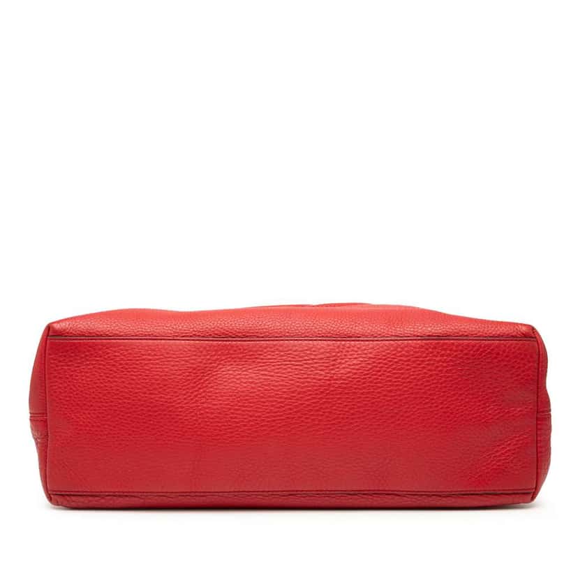 Gucci Medium Leather Soho Chain Tote Red Leather Good condition - Inside View