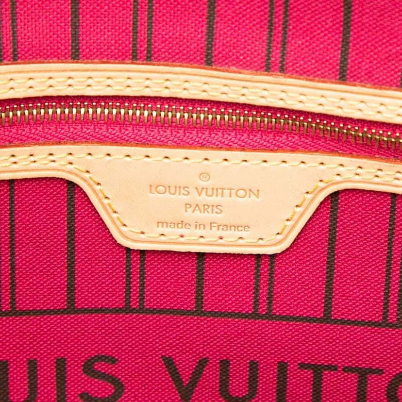 Louis Vuitton Monogram Neverfull MM Brown Good condition - Box View