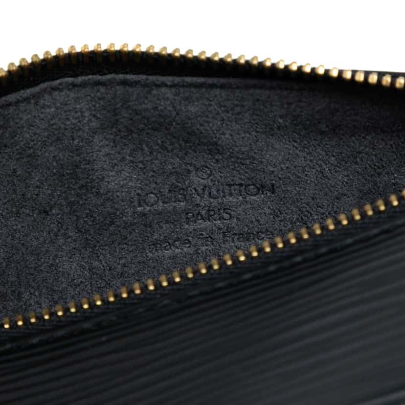 Louis Vuitton Epi Pochette Papillon Black Leather Good condition - Box View