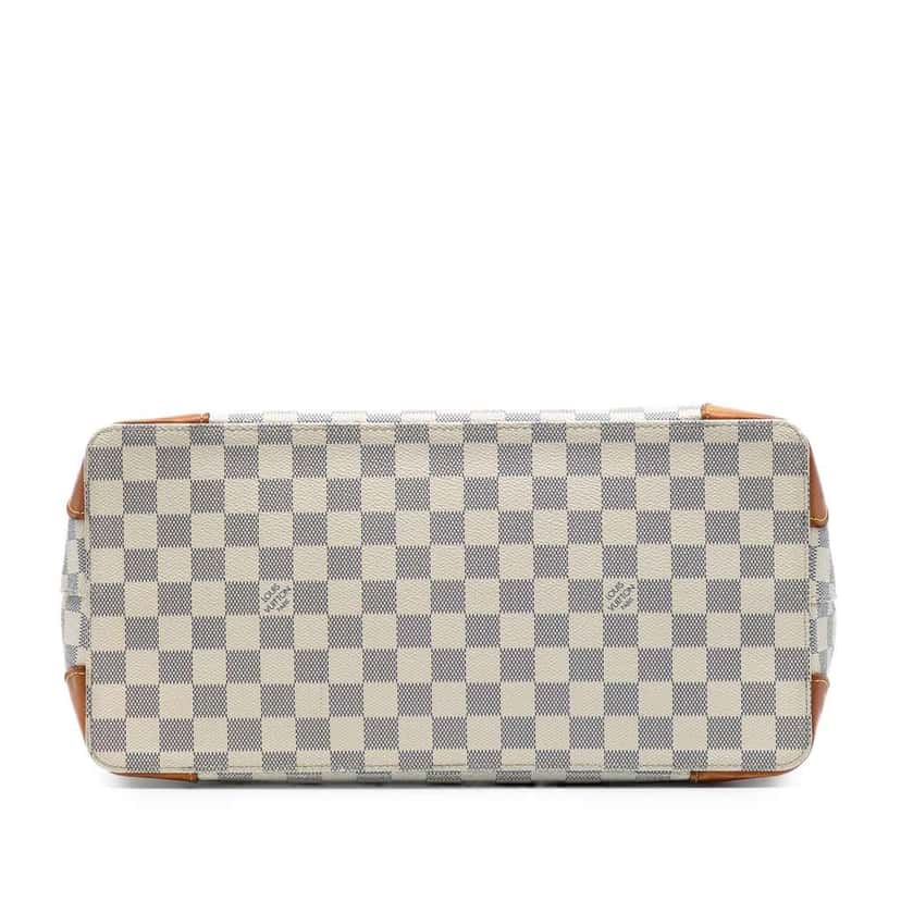Louis Vuitton Damier Azur Hampstead MM White Good condition - Inside View