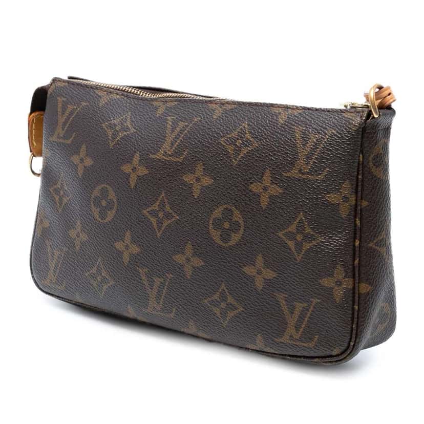 Louis Vuitton Monogram Pochette Accessoires Brown Good condition - Back View