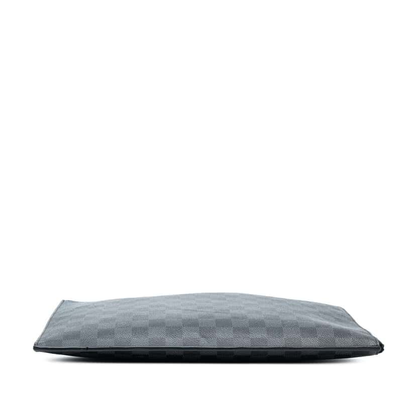 Louis Vuitton Damier Graphite Pochette Jour GM Black Good condition - Inside View