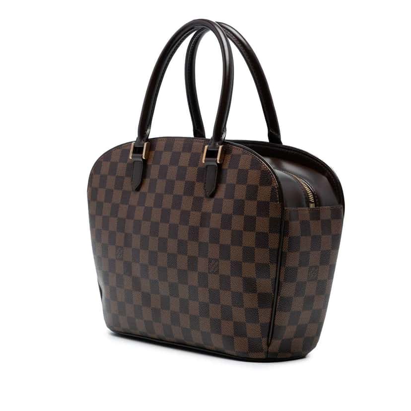 Louis Vuitton Damier Ebene Sarria Horizontal Brown Good condition - Back View