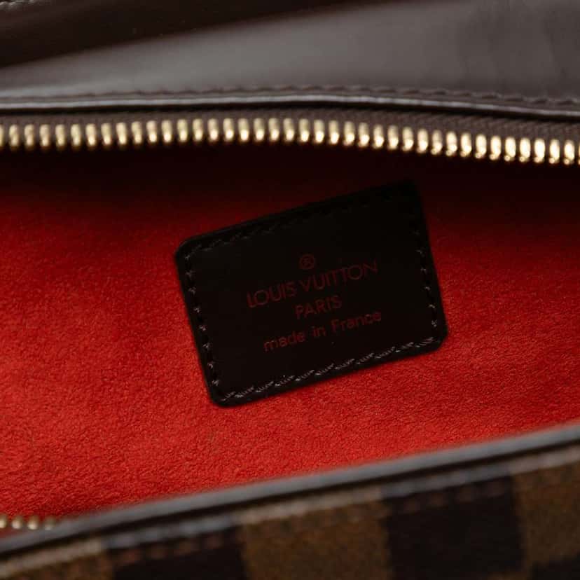 Louis Vuitton Damier Ebene Sarria Horizontal Brown Good condition - Box View