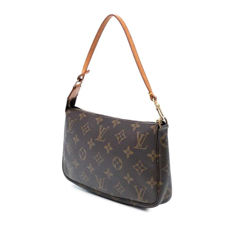 Louis Vuitton Monogram Pochette Accessoires Brown Good condition - Back View