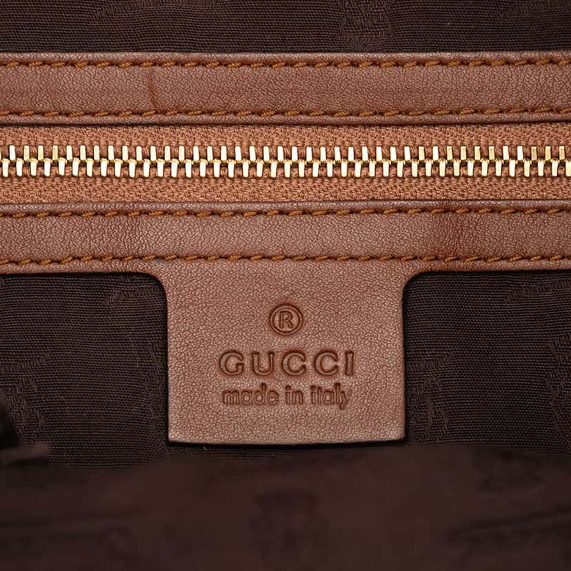 Gucci Guccissima Charlotte Hobo Brown Leather Good condition - Box View