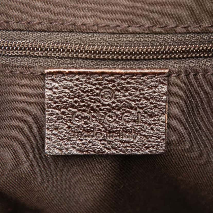 Gucci GG Canvas Abbey D Ring Crossbody Brown Canvas Good condition - Box View