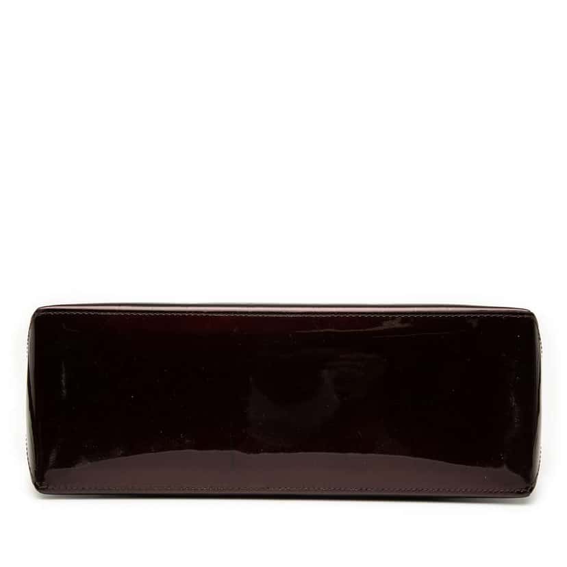 Louis Vuitton Monogram Vernis Wilshire PM Purple Leather Good condition - Inside View