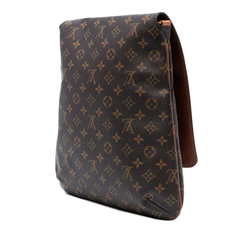 Louis Vuitton Monogram Musette Salsa GM Brown Good condition - Back View