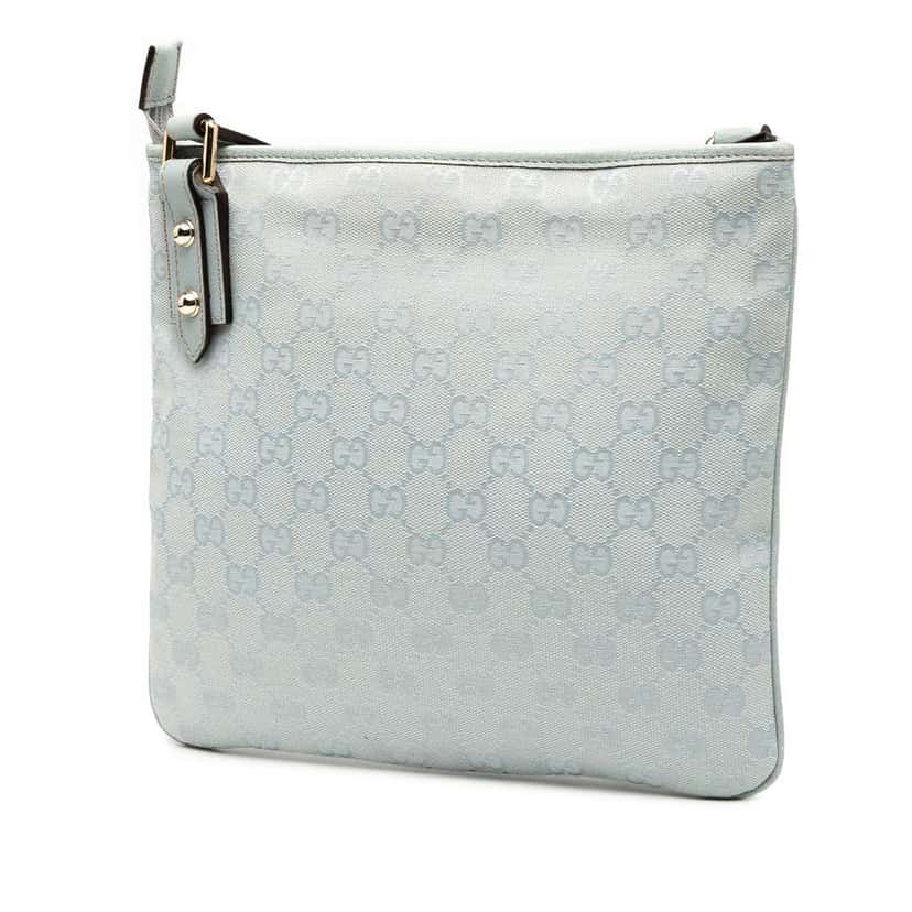 Gucci GG Canvas Crossbody Blue Canvas Very good condition - Back View