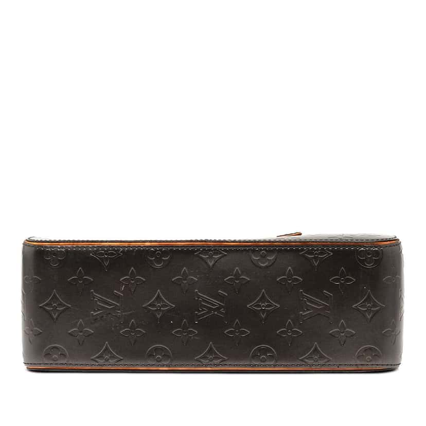 Louis Vuitton Monogram Mat Shelton Grey Leather Good condition - Inside View