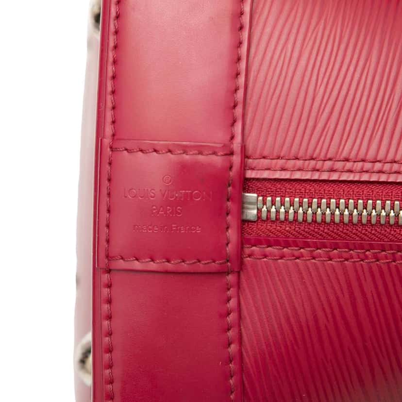 Louis Vuitton Epi Alma GM Pink Leather Good condition - Box View