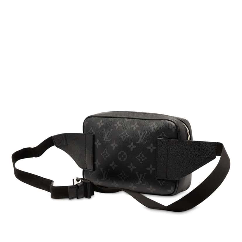 Louis Vuitton Monogram Taigarama Outdoor Bumbag Black Very good condition - Back View