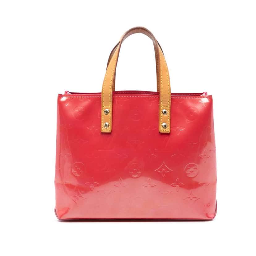 Louis Vuitton Monogram Vernis Reade PM Pink Leather Good condition - Front View