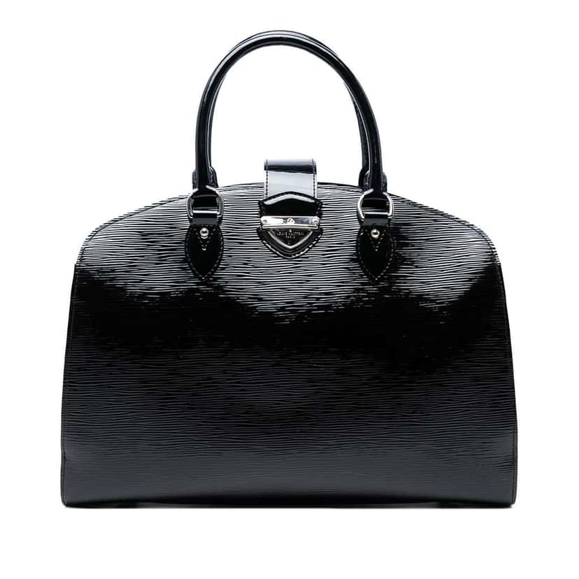Louis Vuitton Electric Epi Pont Neuf GM Black Leather Good condition - Front View