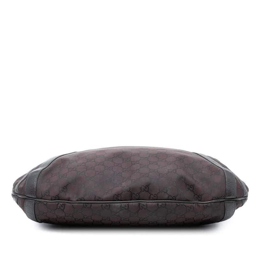 Gucci GG Canvas Abbey D Ring Convertible Satchel Brown Canvas Good condition - Inside View
