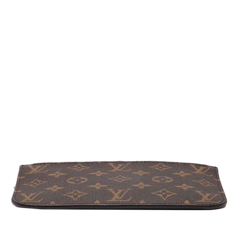 Louis Vuitton Monogram Neverfull Pochette PM Brown Good condition - Inside View