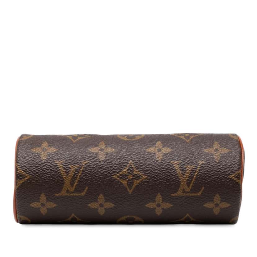 Louis Vuitton Monogram Papillon Pochette Brown Good condition - Inside View