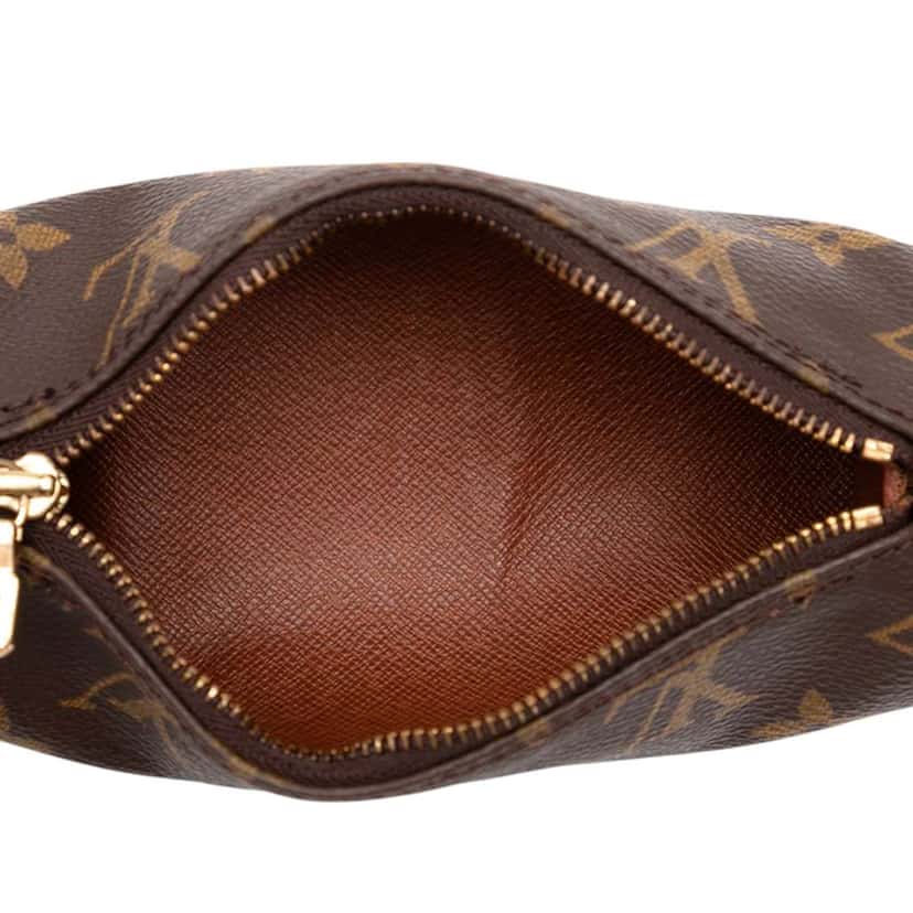 Louis Vuitton Monogram Papillon Pochette Brown Good condition - Model View
